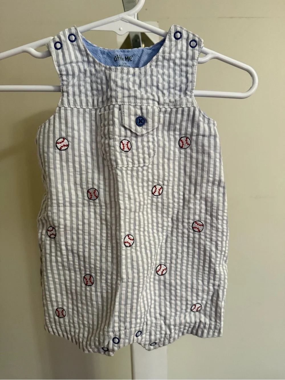 Bundle of 2 Little Me Baseball Outfits